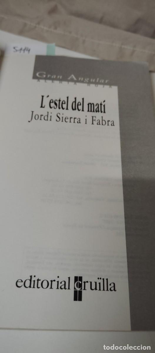 Libros de segunda mano: Lestel del mat&iacute; . Jordi Sierra i Fabra - Foto 3