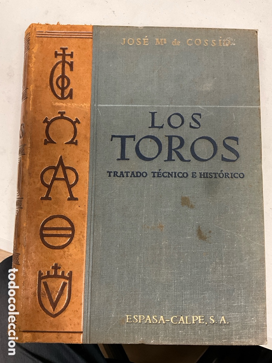 Libros de segunda mano: Los toros, tratado t&eacute;cnico e hist&oacute;rico. Jos&eacute; M. Cossio - Foto 1