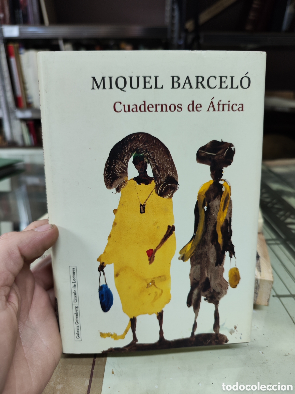 Libros de segunda mano: Miquel Barcel&oacute;. Cuadernos de &Aacute;frica - Foto 1
