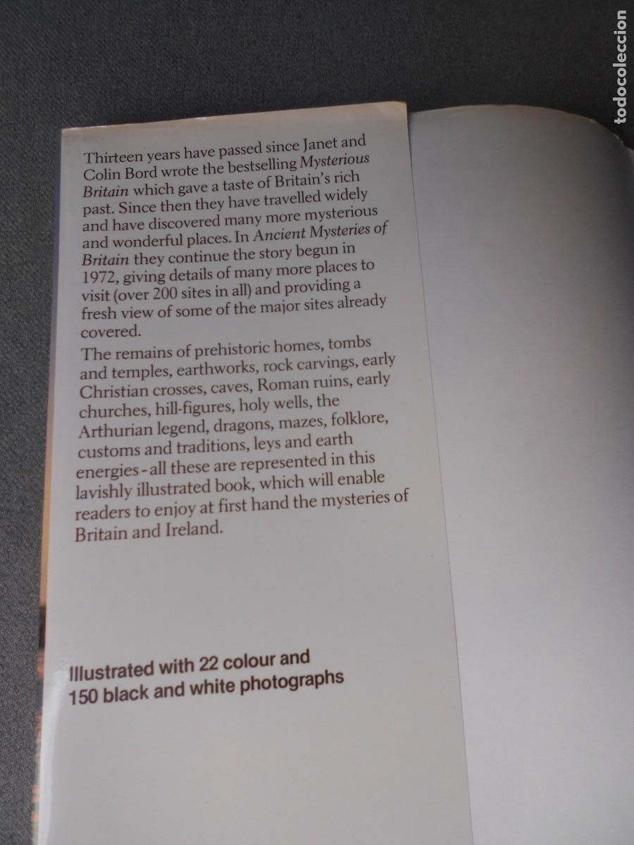 Libros de segunda mano: ANCIENT MYSTERIS OF BRITAIN - Foto 3