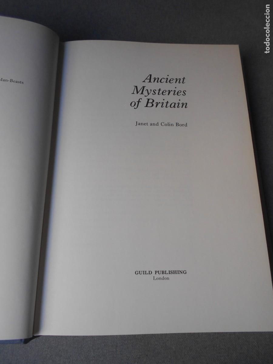 Libros de segunda mano: ANCIENT MYSTERIS OF BRITAIN - Foto 4