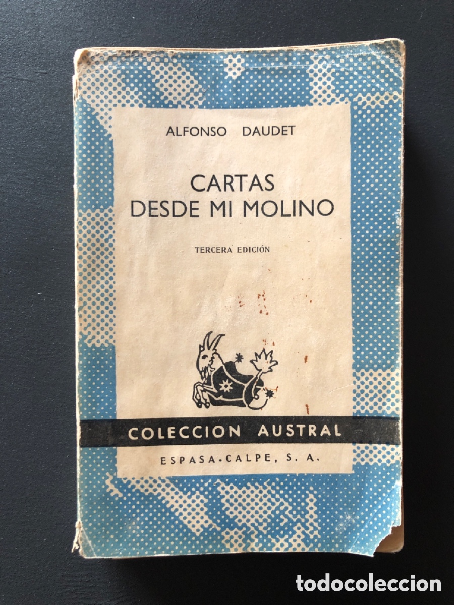 Libros de segunda mano: Cartas desde mi molino. Alfonso Daudet. 1959 - Foto 1