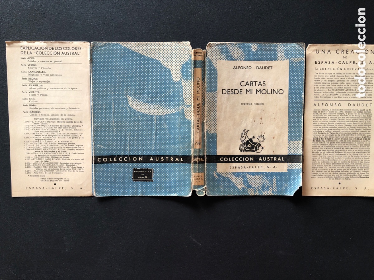 Libros de segunda mano: Cartas desde mi molino. Alfonso Daudet. 1959 - Foto 6