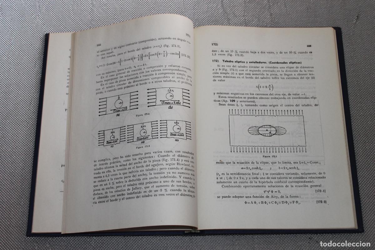 Libros de segunda mano: ELASTICIDAD, LECCIONES ELEMENTALES,E. TORROJA, EDI DOSSAT, 1963 - Foto 2
