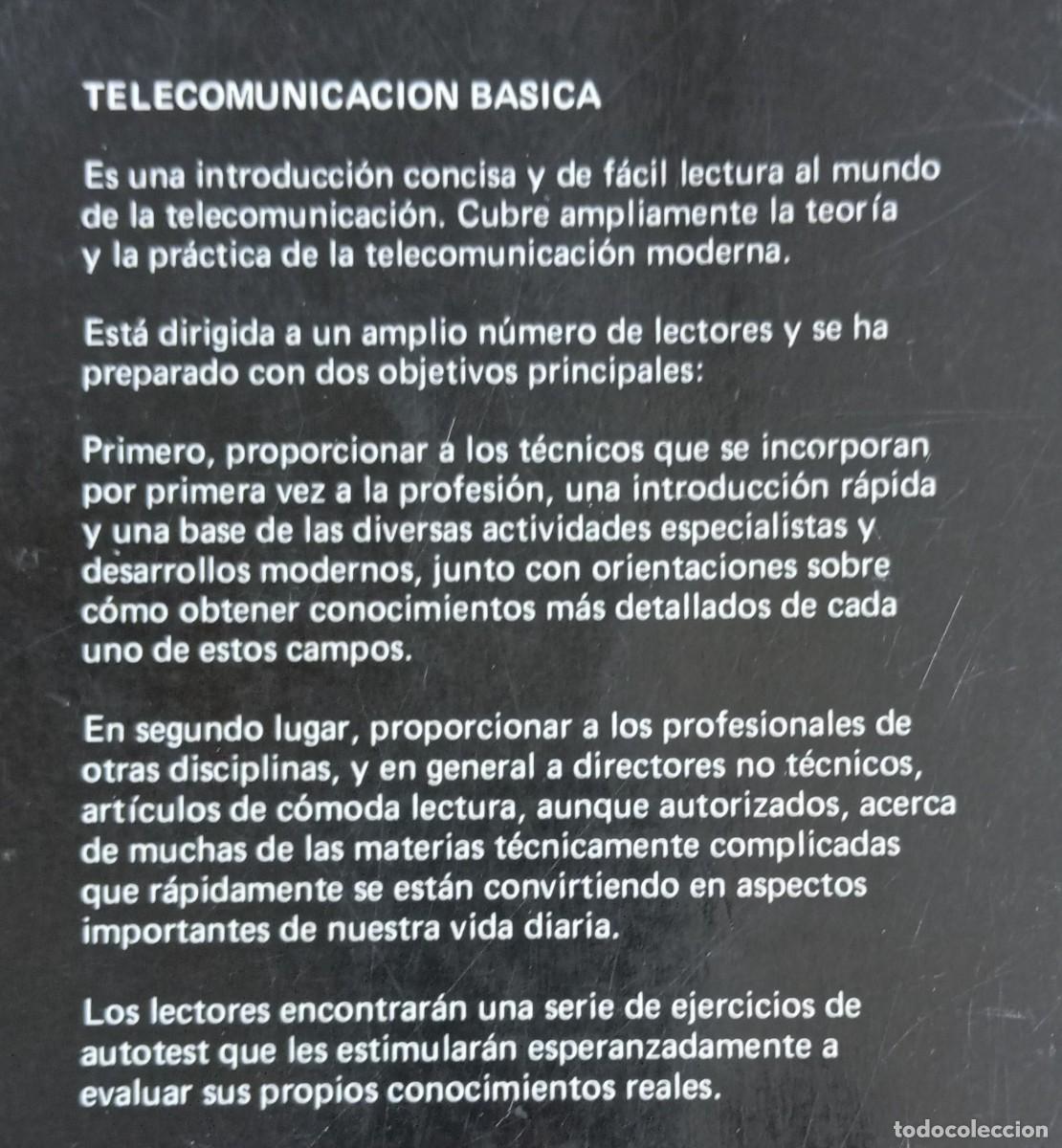 Libros de segunda mano: TELE-COMUNICACION BASICA - G. LANGLEY - Foto 3