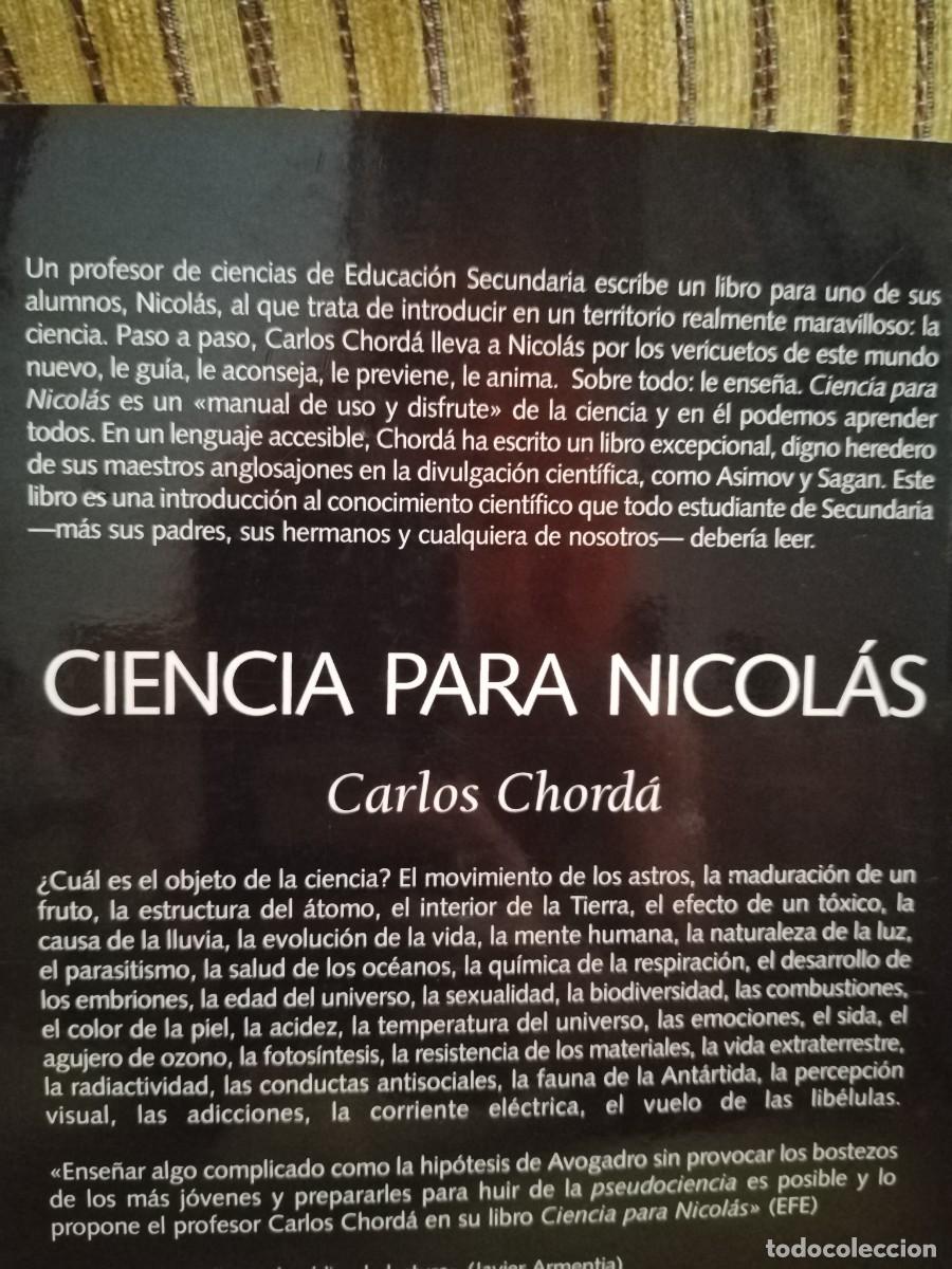 Libros de segunda mano: CIENCIA PARA NICOL&Aacute;S - Foto 4