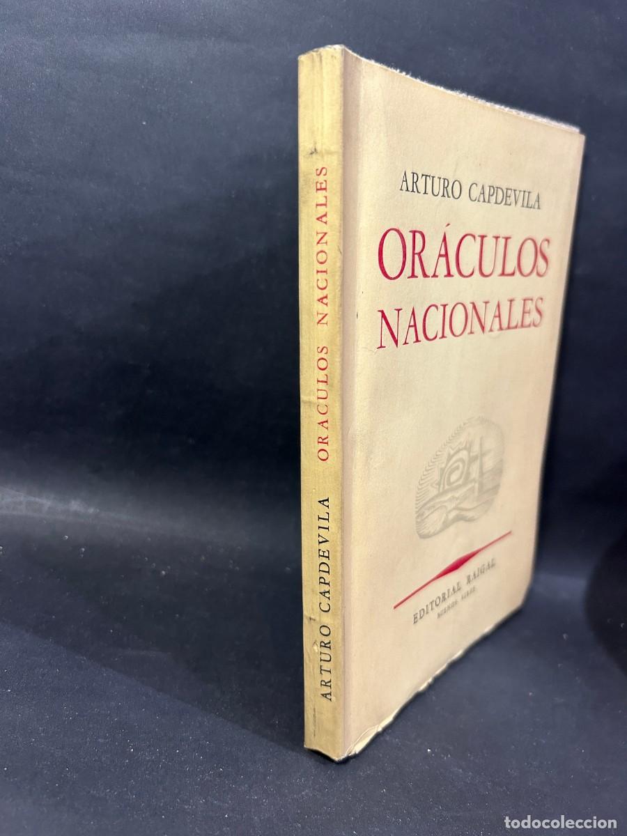 Libros de segunda mano: ARTURO CAPDEVILA - OR&Aacute;CULOS NACIONALES - PRIMERA EDICI&Oacute;N - 1956 - Foto 2