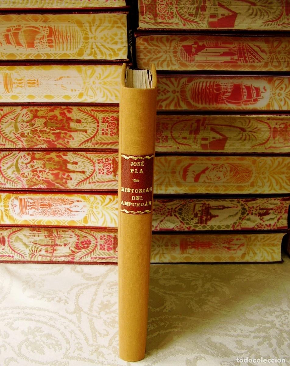 Libros de segunda mano: HISTORIAS DEL AMPURDAM . Autor : Pla, Jos&eacute; - Foto 1