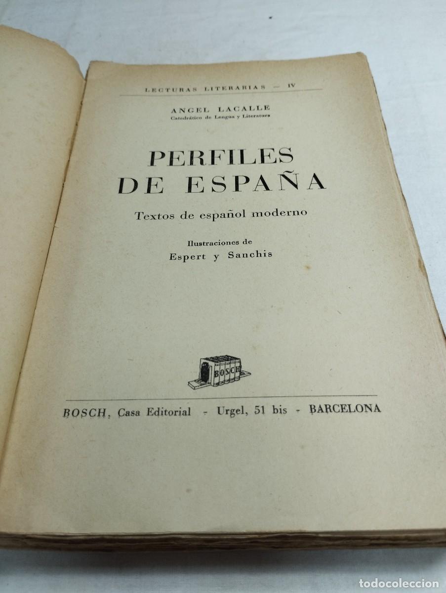 Libros de segunda mano: Perfiles de Espa&ntilde;a. &Aacute;ngel Lacalle, 1948 - Foto 2