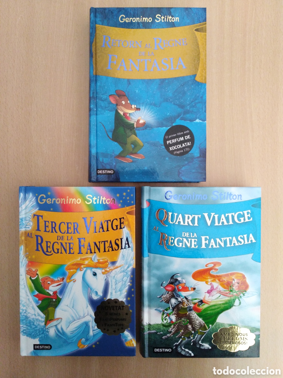 Libros de segunda mano: GERONIMO STILTON (3 LIBROS) - Foto 1