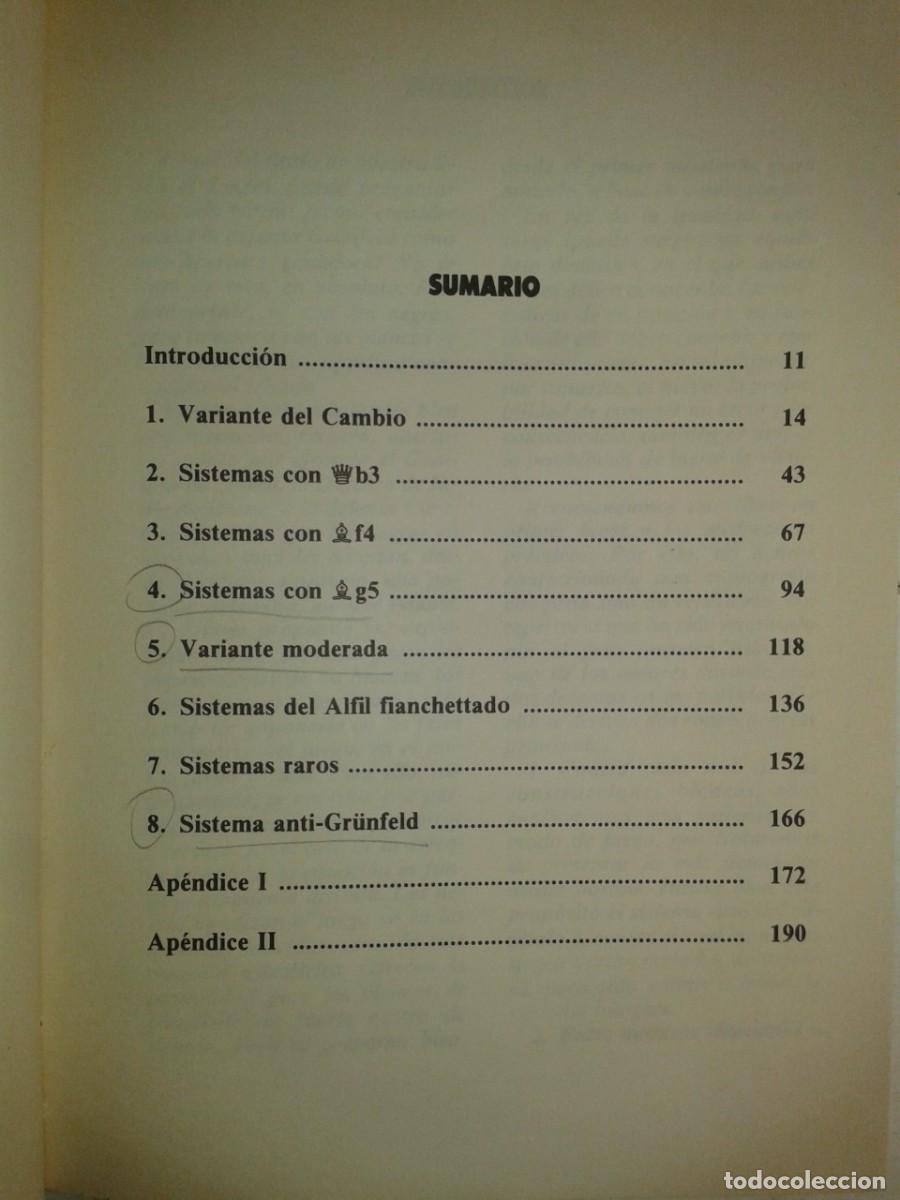 Libros de segunda mano: GANE CON LA GR&Uuml;NFELD 1989 A. ADORJ&Aacute;N / J. D&Ouml;RY EDICIONES ESEUVE - Foto 3
