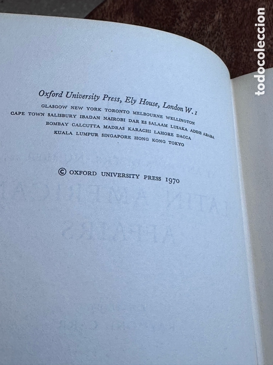 Libros de segunda mano: Latin American Affairs edited by Raymond Carr - Foto 5