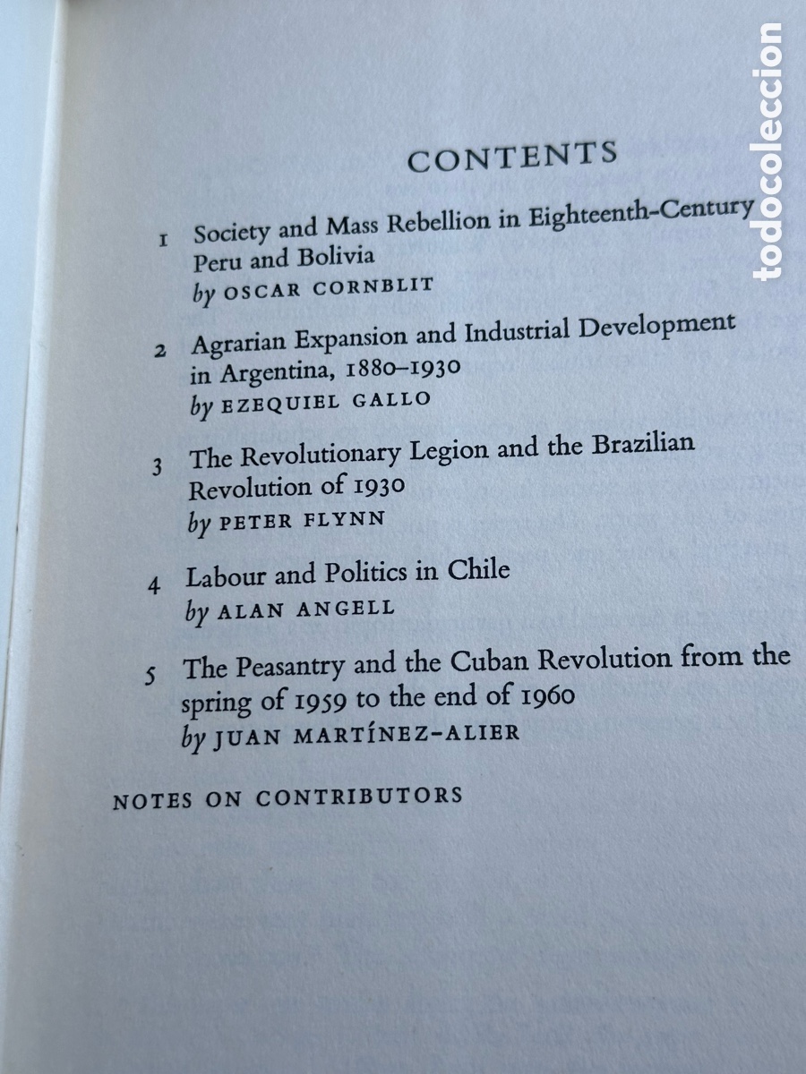 Libros de segunda mano: Latin American Affairs edited by Raymond Carr - Foto 6