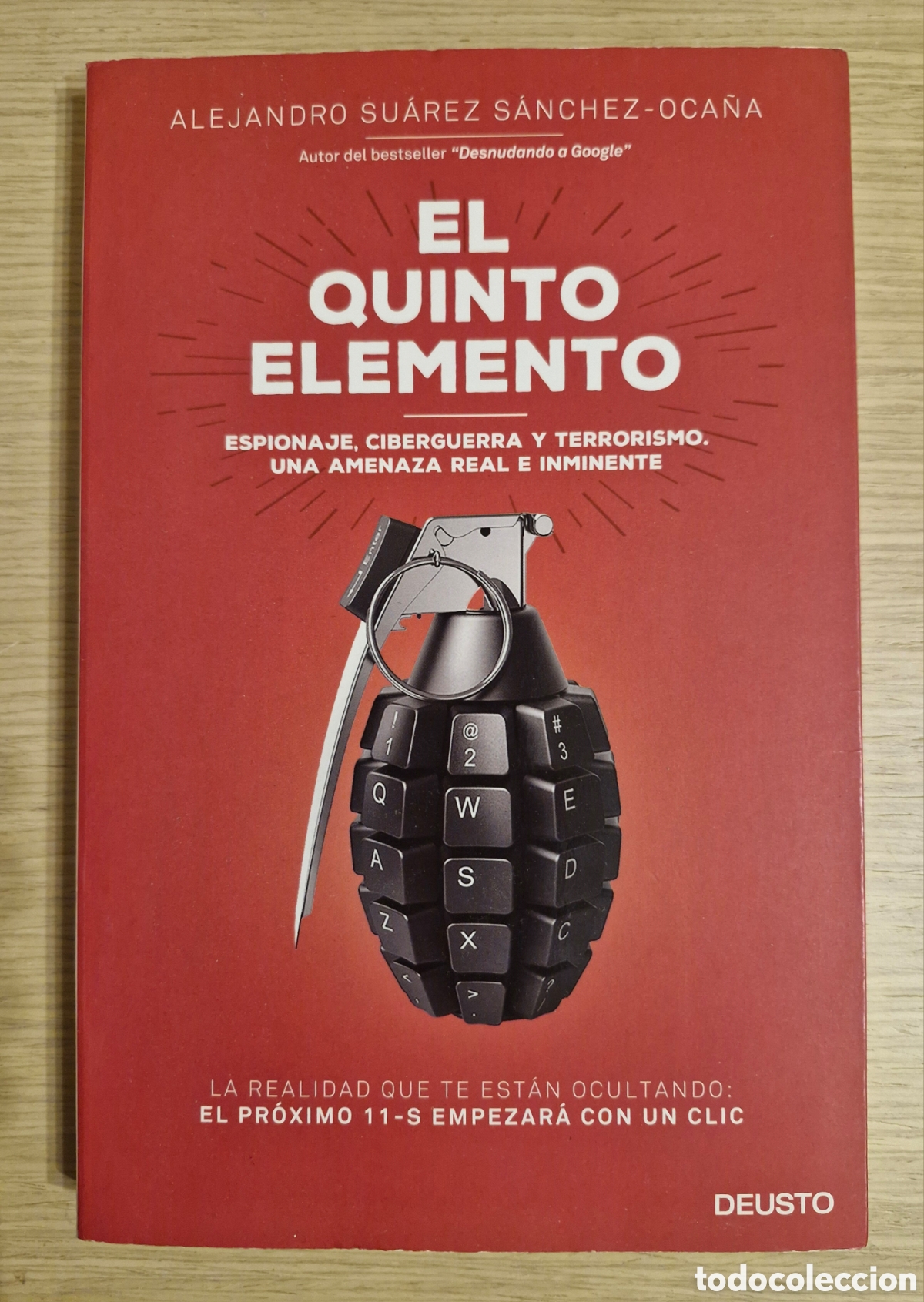 Libros de segunda mano: EL QUINTO ELEMENTO - Alejandro Su&aacute;rez S&aacute;nchez-Oca&ntilde;a - Foto 1