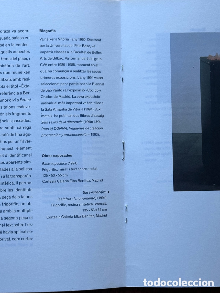 Libros de segunda mano: Biennal d&rsquo;art Lleida Leandre Crist&ograve;fol - Foto 3