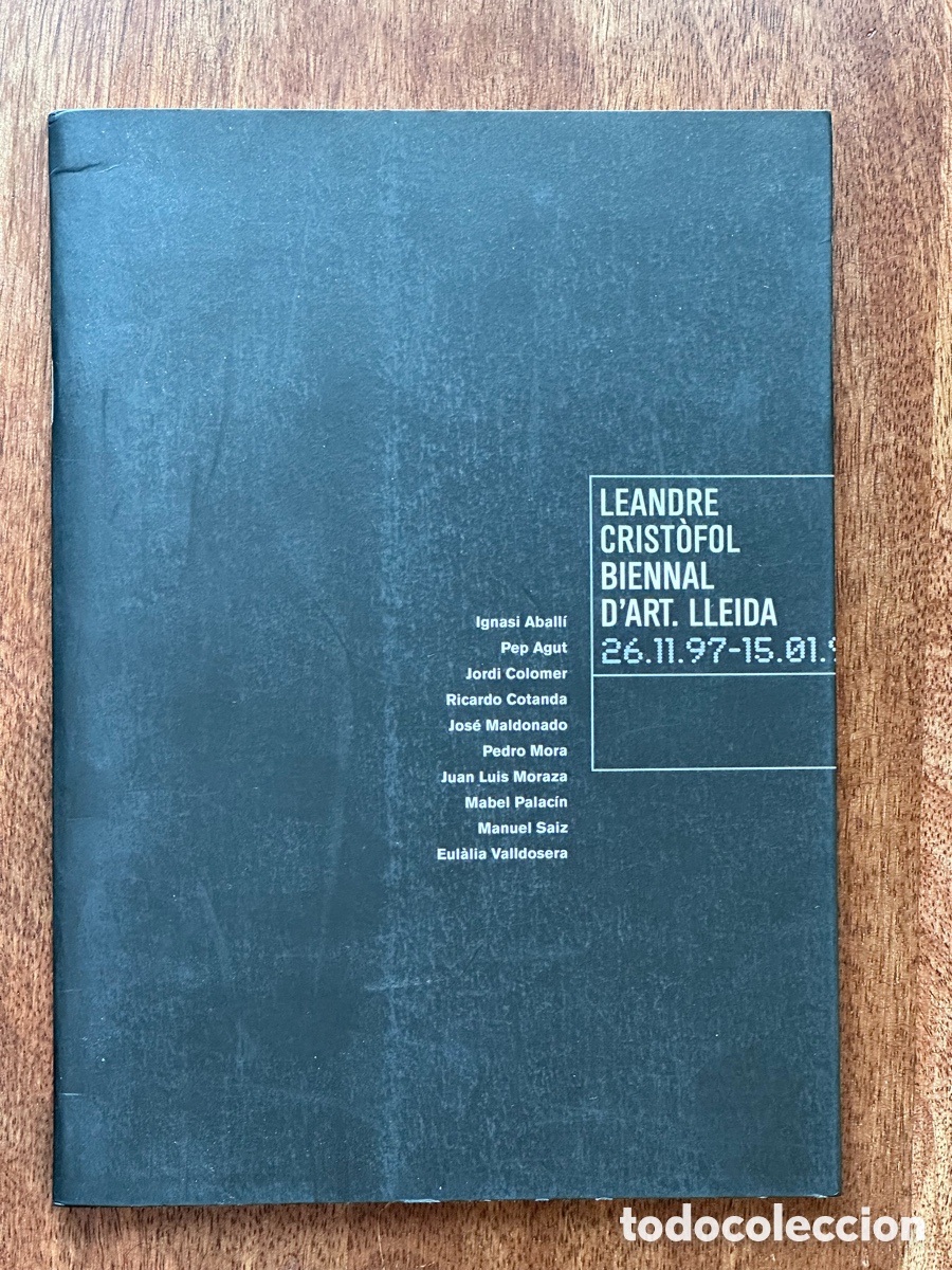 Libros de segunda mano: Biennal d&rsquo;art Lleida Leandre Crist&ograve;fol - Foto 1
