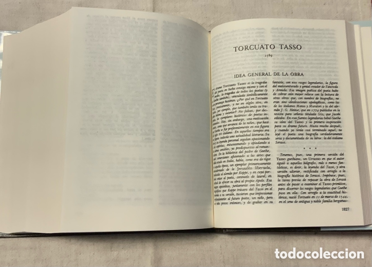 Libros de segunda mano: Obras completas J. Goethe. Tomo III - Foto 9