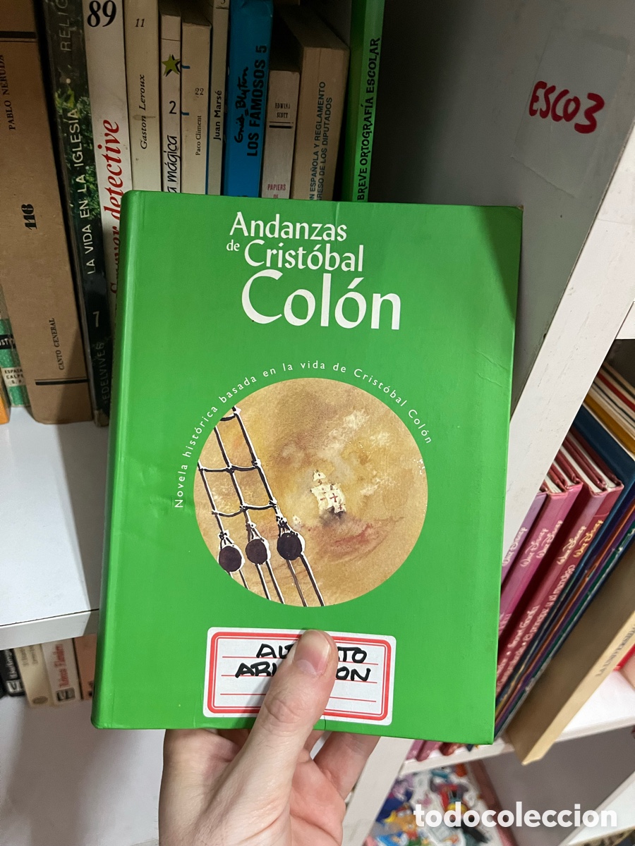 Libros de segunda mano: Esco3 Andanzas de Crist&oacute;bal Col&oacute;n - Foto 1