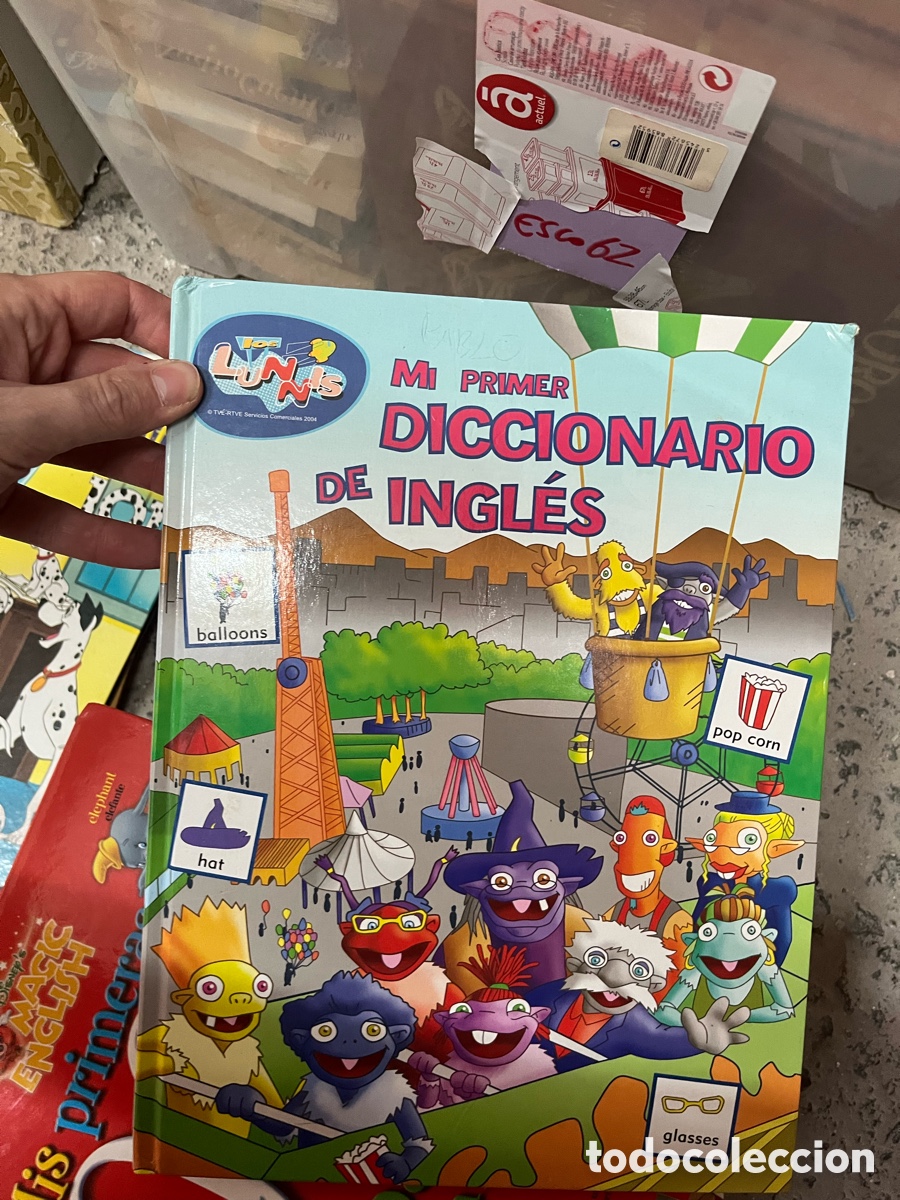 Libros de segunda mano: Esco8 lunnis MI PRIMER DICCIONARIO DE INGL&Eacute;S - Foto 1