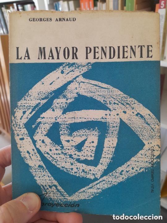 Libros de segunda mano: La mayor pendiente - Georges Arnaud - 1961 - Tapa blanda - Foto 1