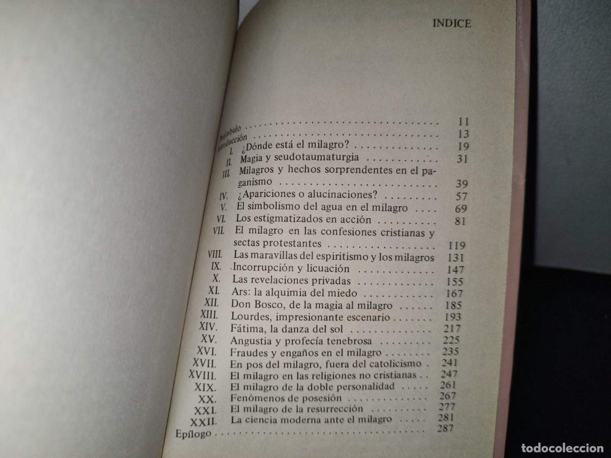 Libros de segunda mano: 100- EL ENIGMA DE LOS MILAGROS - L. UTSET - Foto 5
