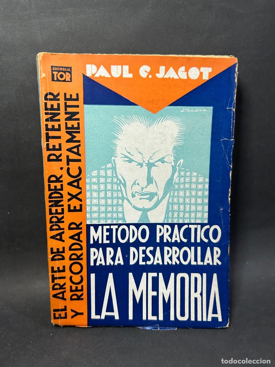 Libros de segunda mano: PAUL C. JAGOT - LA MEMORIA - 1937 - Foto 1