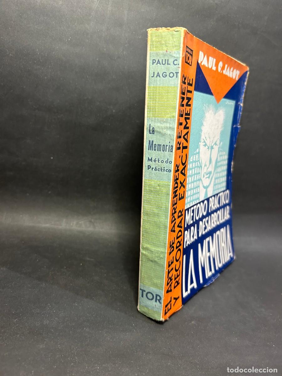 Libros de segunda mano: PAUL C. JAGOT - LA MEMORIA - 1937 - Foto 2
