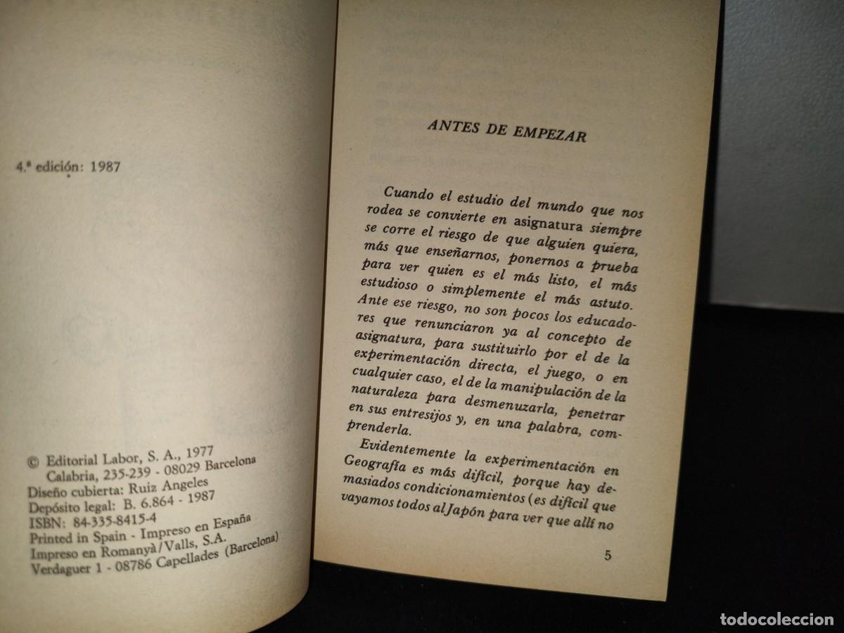 Libros de segunda mano: 100- EL TALLER DE LOS EXPERIMENTOS - EDITORIAL LABOR, S. A. - 1987 - Foto 4