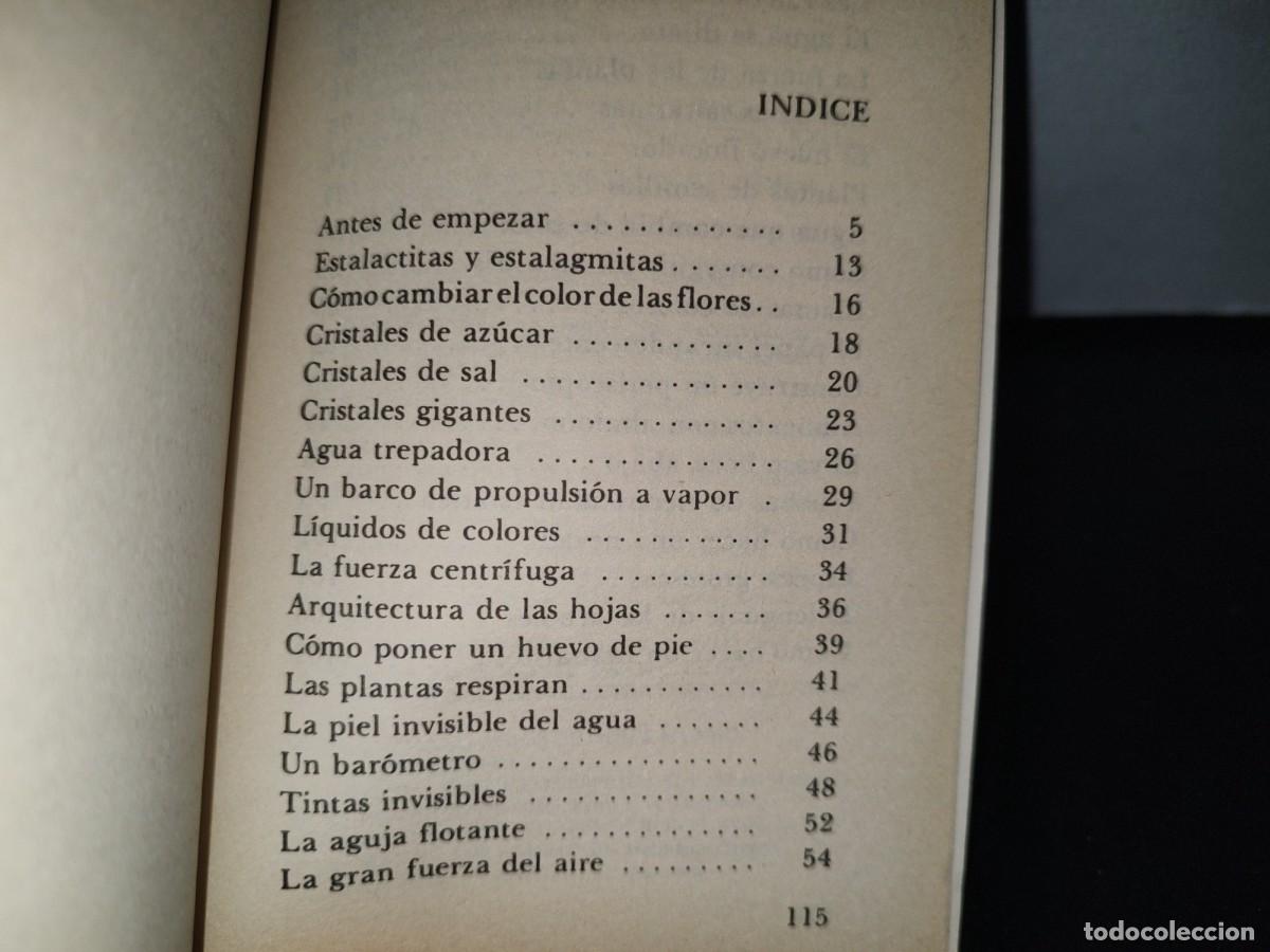 Libros de segunda mano: 100- EL TALLER DE LOS EXPERIMENTOS - EDITORIAL LABOR, S. A. - 1987 - Foto 5