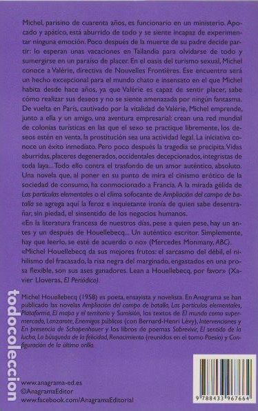Libros de segunda mano: Plataforma / Michel Houellebecq - Foto 2