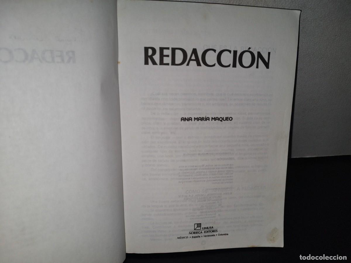 Libros de segunda mano: 100- REDACCI&Oacute;N - ANA MAR&Iacute;A MAQUEO - 2000 - Foto 4