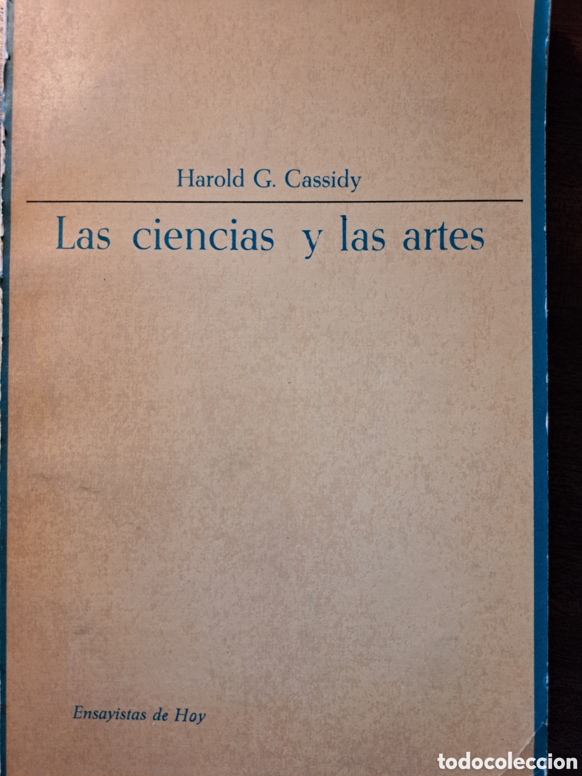 Libros de segunda mano: Las ciencias y las artes Harold G. Cassidy - Foto 1