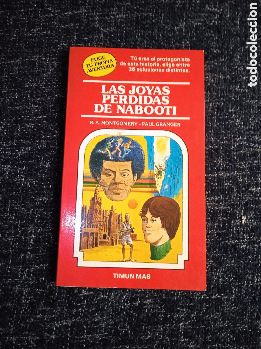 Libros de segunda mano: ELIGE TU PROPIA AVENTURA N&ordm; 2 LAS JOYAS PERDIDAS DE NABOOTI -ED. TIMUN MAS.