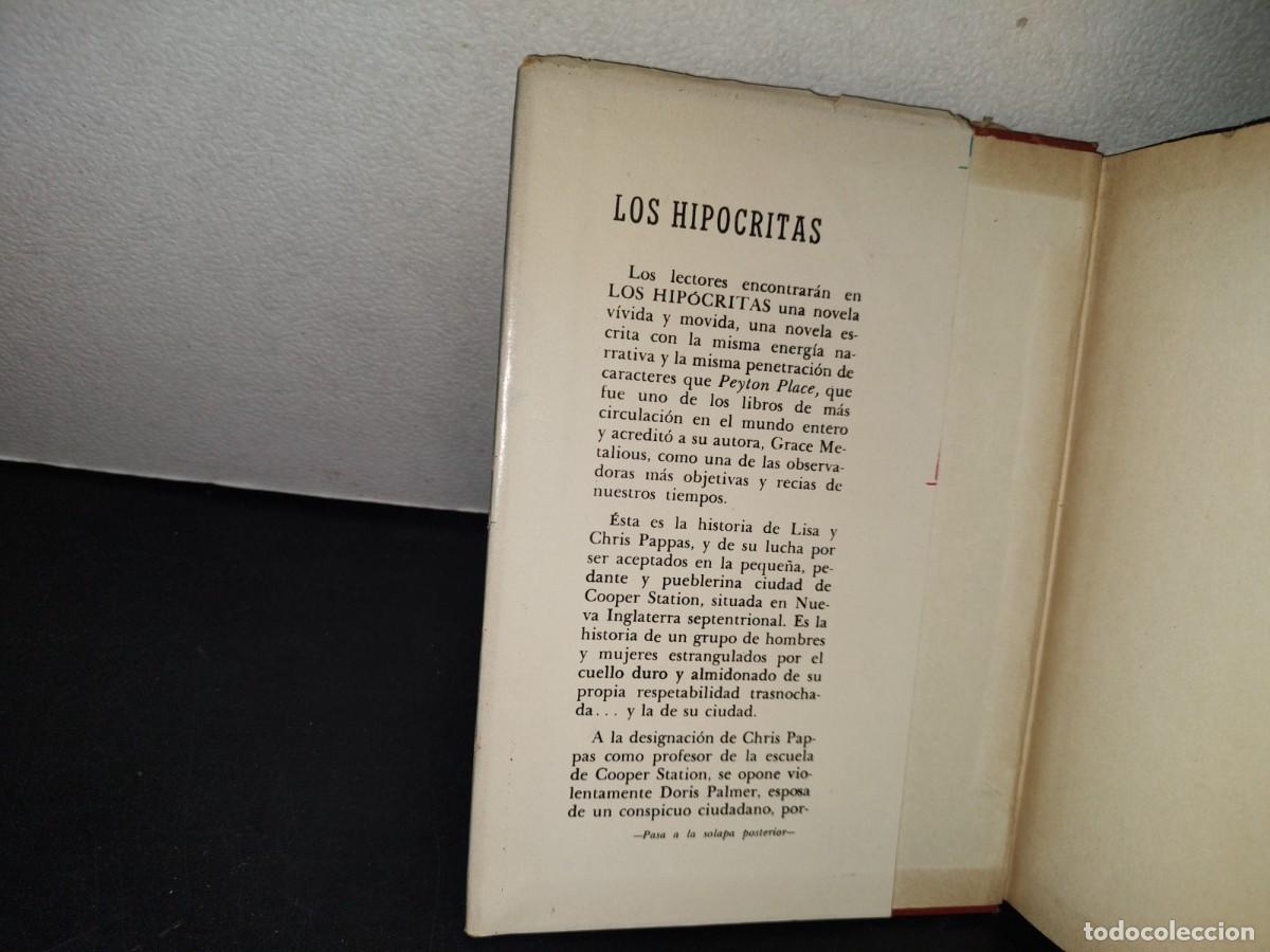 Libros de segunda mano: 100- LOS HIP&Oacute;CRITAS - GRACE METALIOUS - EDITORIAL DIANA, S. A. 1966 - Foto 3