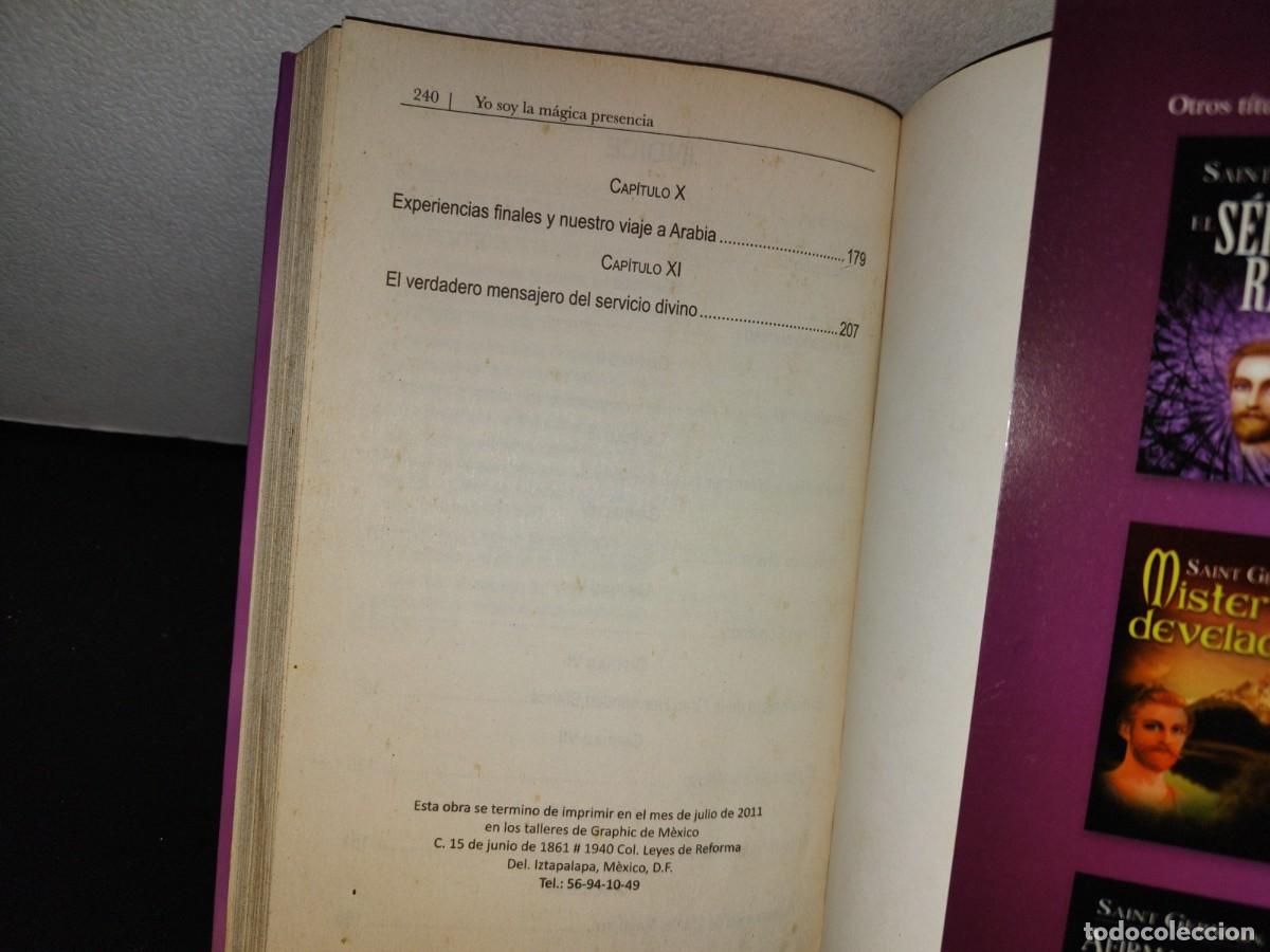 Libros de segunda mano: 100- YO SOY LA M&Aacute;GICA PRESENCIA - SAINT GERMAIN - Foto 8