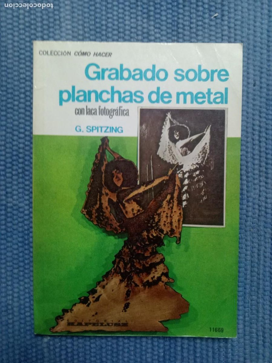 Libros de segunda mano: G. Spitzing: Grabado sobre plancha de metal - Foto 1