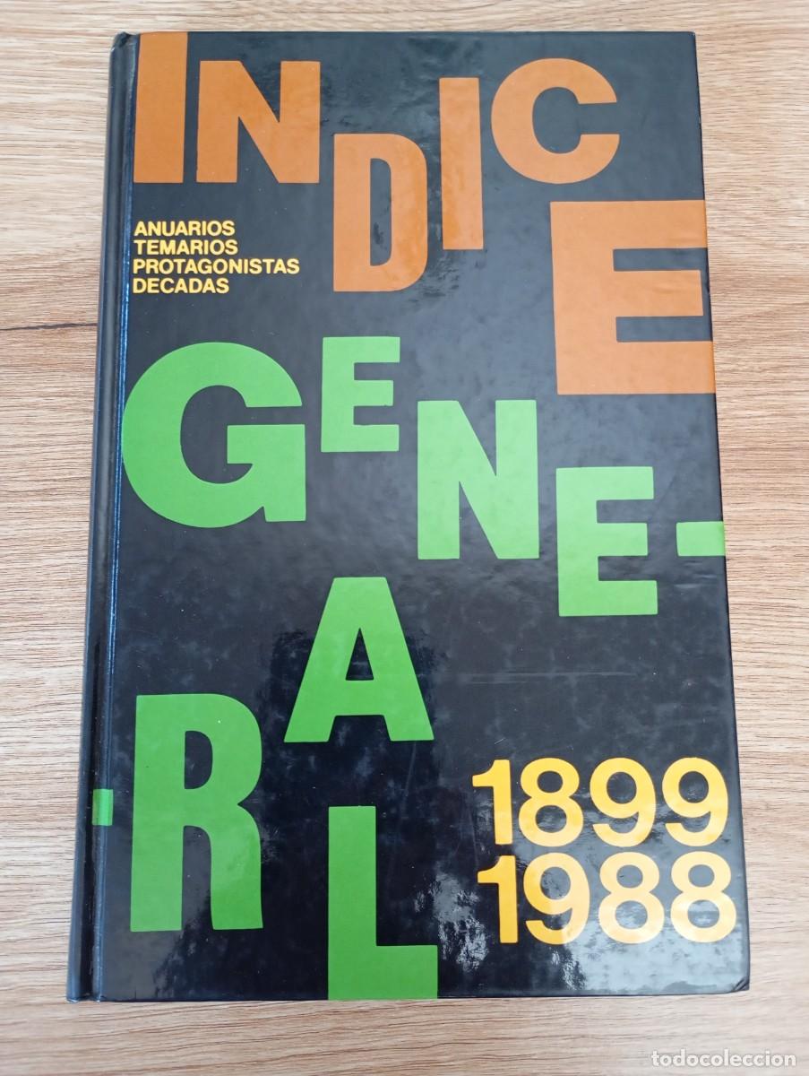 Libros de segunda mano: &Iacute;ndice general 1899-1988 difusora internacional - Foto 1