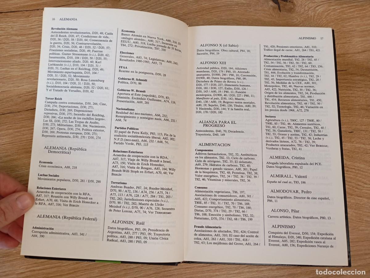 Libros de segunda mano: &Iacute;ndice general 1899-1988 difusora internacional - Foto 3