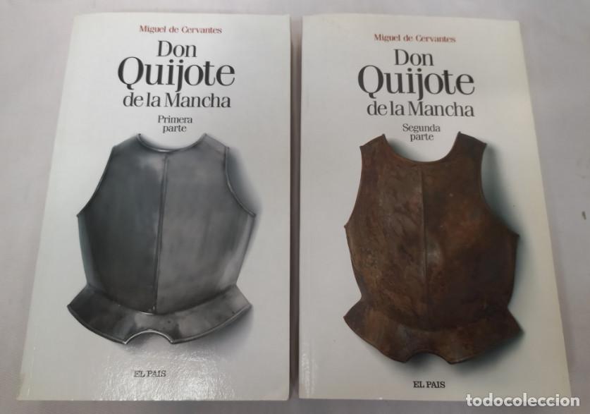 Libros de segunda mano: DON QUIJOTE DE LA MANCHA, 1&ordf; Y 2&ordf; PARTE, EL PAIS 2005 - Foto 1
