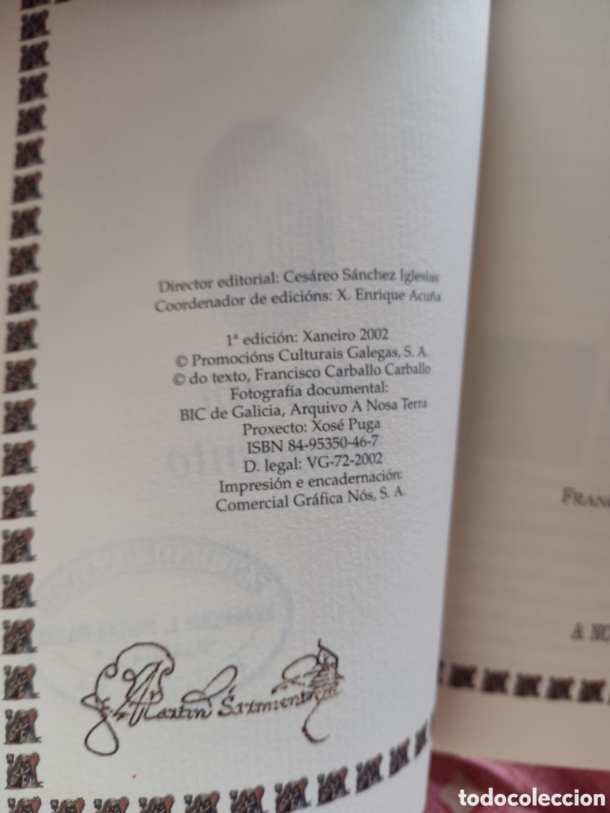 Libros de segunda mano: Mart&iacute;n Sarmiento primera edici&oacute;n 2002 - Foto 2