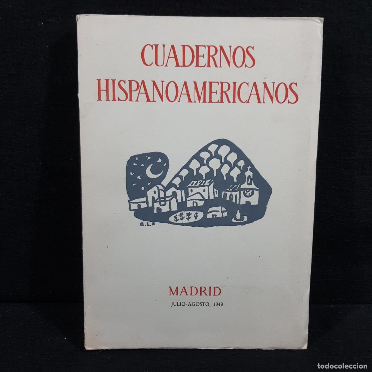 Libros de segunda mano: CUADERNOS HISPANOAMERICANOS - MADRID - JULIO-AGOSTO 1949 / 2004 - Foto 1