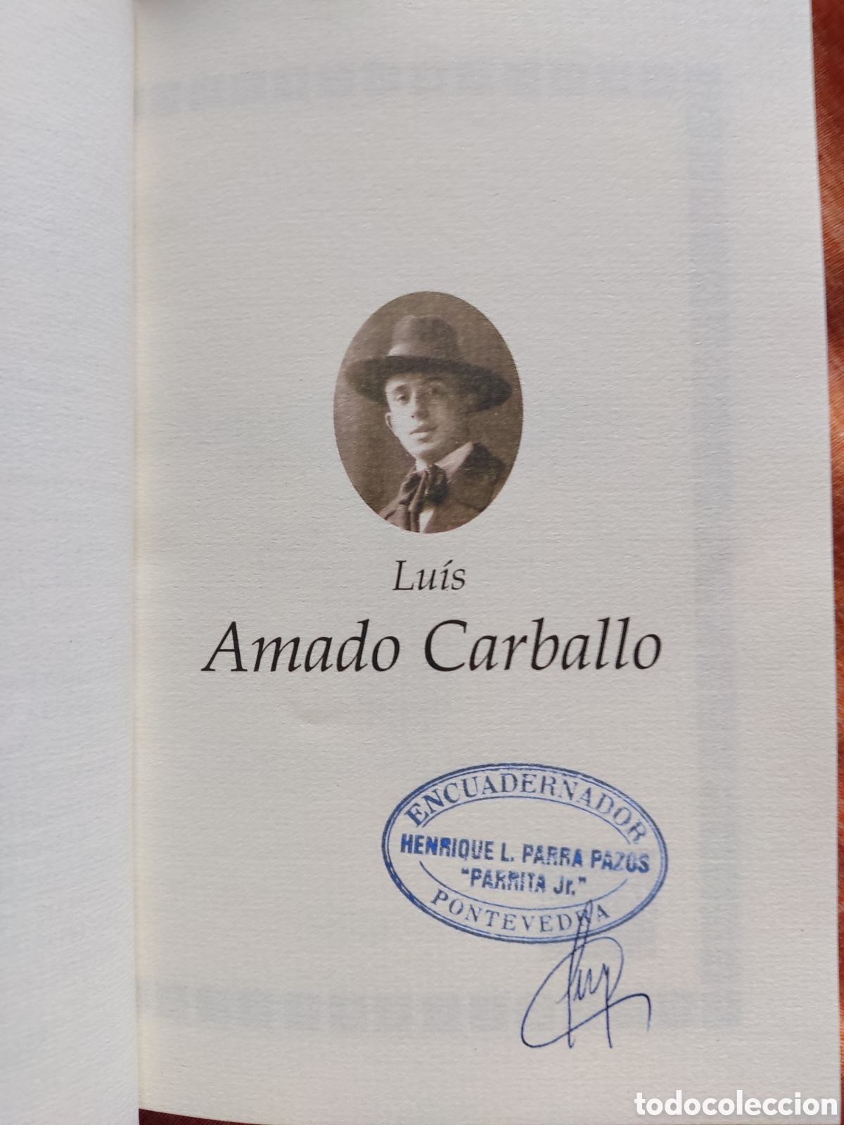 Libros de segunda mano: Luis Amado Carballo primera edici&oacute;n - Foto 3