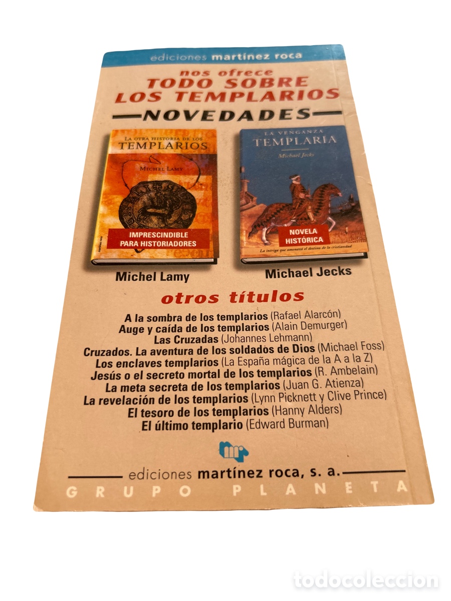 Libros de segunda mano: El secreto final de los templarios colecci&oacute;n a&ntilde;o cero - Foto 2