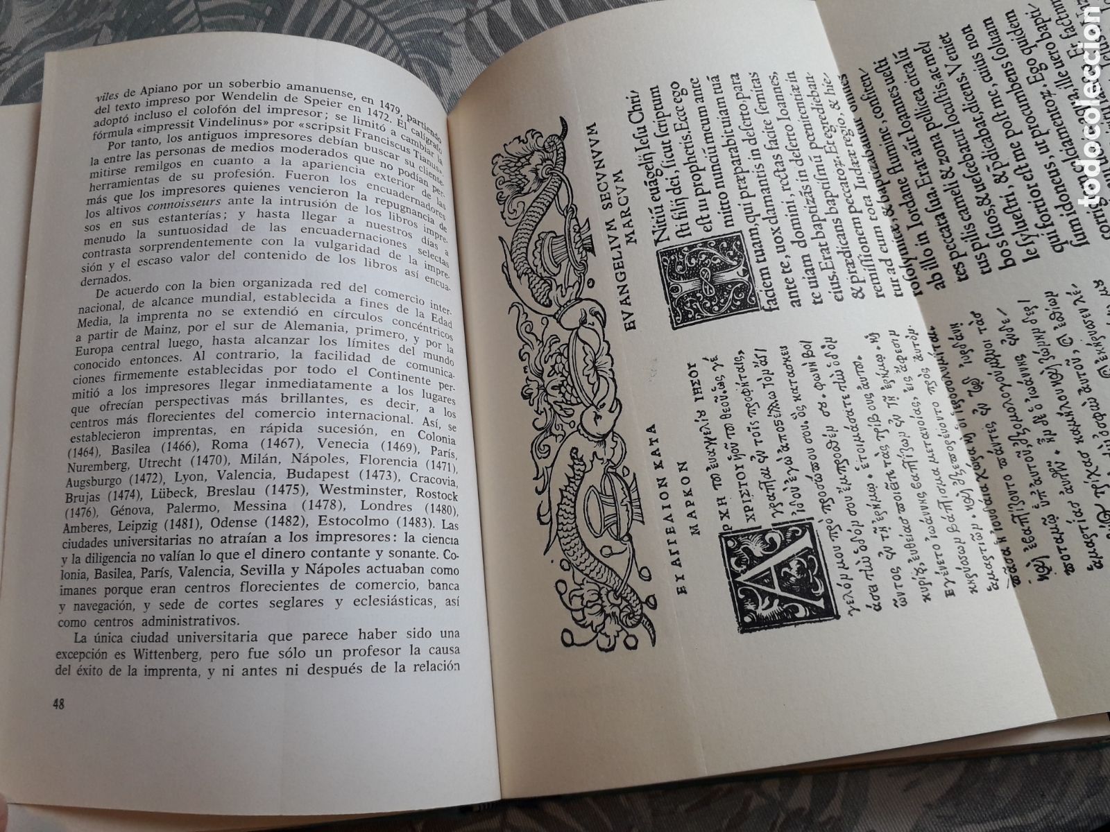 Libros de segunda mano: 500 A&Ntilde;OS DE IMPRENTA, S.H. STEINBERG, - Foto 2