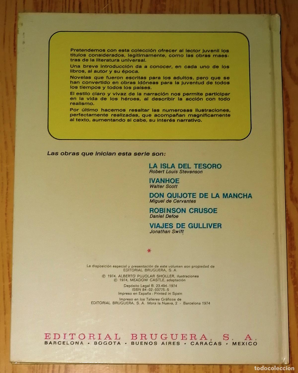 Libros de segunda mano: IVANHOE (Palma de Oro ; 2) / Walter Scott. - Bruguera, 1974 - Foto 2
