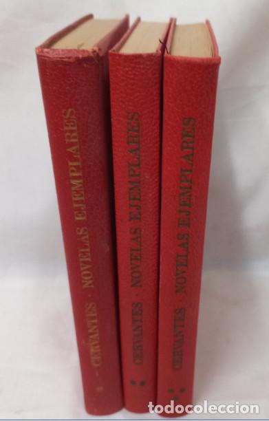 Libros de segunda mano: 3 TOMOS, CERVANTES, NOVELAS EJEMPLARES, CIRCULO DE LECTORES 1965 - Foto 1