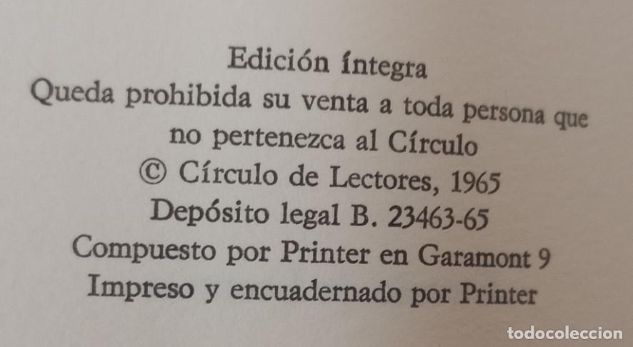 Libros de segunda mano: 3 TOMOS, CERVANTES, NOVELAS EJEMPLARES, CIRCULO DE LECTORES 1965 - Foto 4