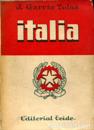 Libros de segunda mano: ITALIA. - GARCIA TOLSA J. - Foto 1