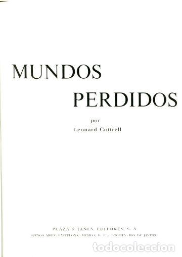 Libros de segunda mano: MUNDOS PERDIDOS. - COTTRELL Leonard. - Foto 1