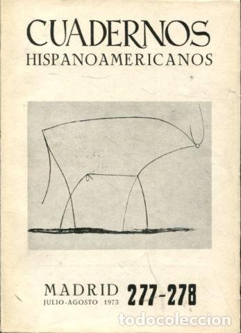Libros de segunda mano: CUADERNOS HISPANOAMERICANOS . 277-278. HOMENAJE A PICASSO. - - Foto 1